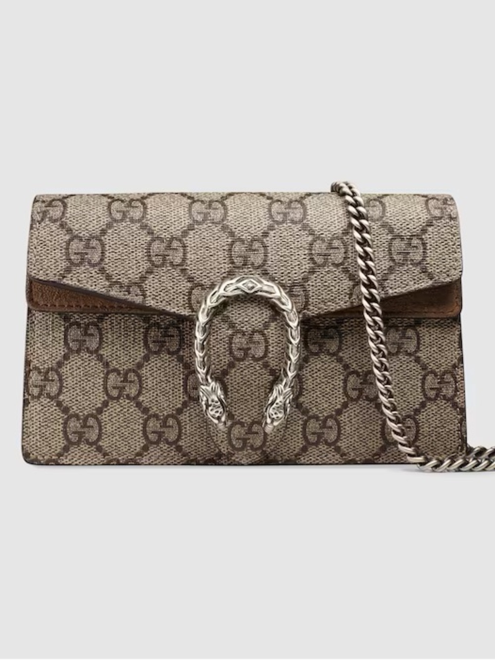Gucci Beige GG Supreme Dionysus Mini Bag